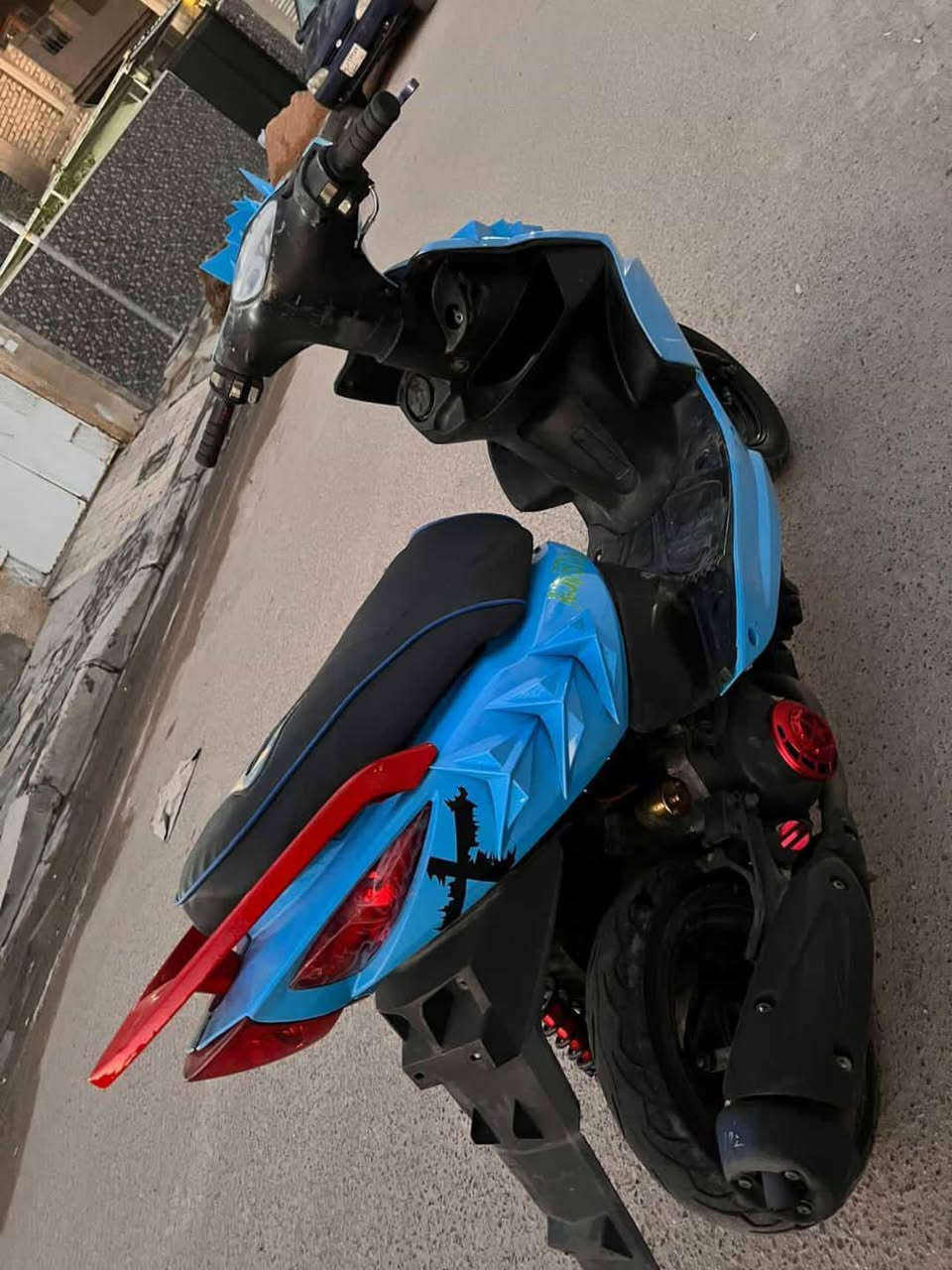 سلام عليكم دراجه ماكس مضلع مكفوله مكينه ممفتوحه دراجه نقصه قبقه هندر وجوزه سعر 450 وبيها مجال مكاني الدوره شارع 60نهايته ***********
