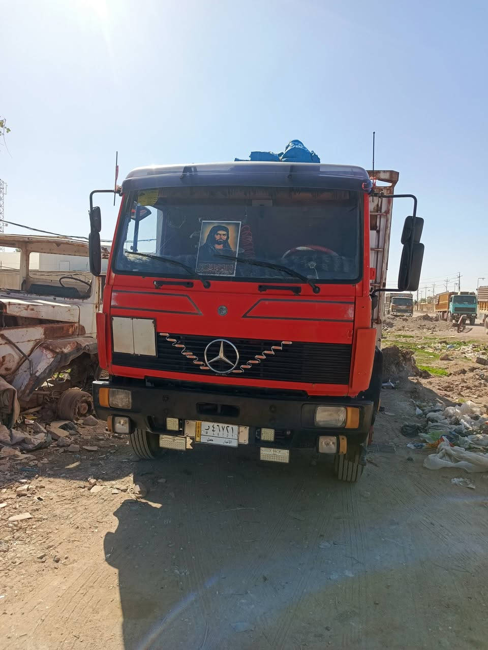 السلام عليكم مارسدس  البه  للبيع مديل 91 شاصي عريض طول 6 ونص  مكينه سوبر كير كبير تخم تاير مكفوله كفاله عامه وضع الشركه 8برغي رقم انبار بأسمي مداور ثاني يوم العنوان نجف الاشرف غير متواجد على الفيس رقم الموبايل ***********
