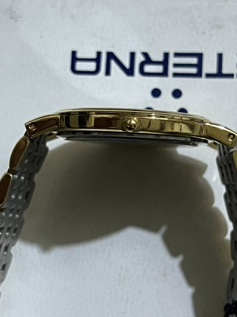 ⬛️Eterna
⬛️ساعه سويسري
⬛️طلاء ذهب 18 وستيل
⬛️كوارتز بطاريه
⬛️القطر 34
⬛️لوك شمع مع كافة المرفقات
⬛️منفذ تاريخ عند الرقم 3
⬛️للتواصل الاتصال عل الخاص
⬛️أو على الرقم ***********
⬛️يوجد توصيل كافة المحافظات
