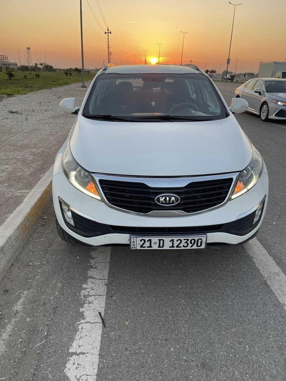 كيا اسبورتج موديل 2012سيار كلين بدون ضرر    كير محرك بدون عيب كهربائي كل شغال سنوي جديد سعره ١٤٦بيها مجال  مكاني كركوك لتواصل رقم ***********
