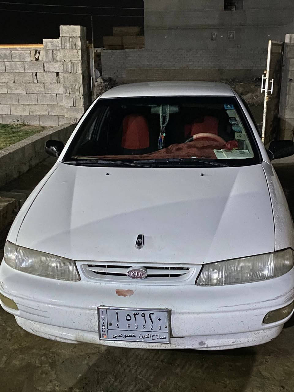 سلام عليكم...... مكلف بالنشر 
كيه سيفيه موديل 97  رقم صلاح الدين الماني 
 كير محرك شرط صدر شرط مصبوغه عام جماليه
السعر 48 وبيه مجال الرقم ***********
