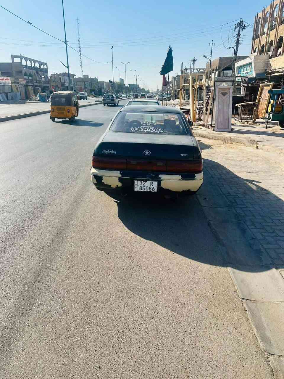السلام عليكم سياره بطه مصبوغه حزام كفاله من الكصه ونقل جثه جواها تخم تاير جديد مكينه 2500 كفاله مكينه كير شادلها طابوكه  قبل شهر تبريد مكمل كلشي بس تربط كهرباء وتفصل بواري شاشه كامره منضومه زنون عالي ناصي بلاجكتورات شغالا اشاير لد  رقم موصل باسمي تحويل ثاني يوم مكاني بغداد البياع حي المواصلات 
رقمي ***********
