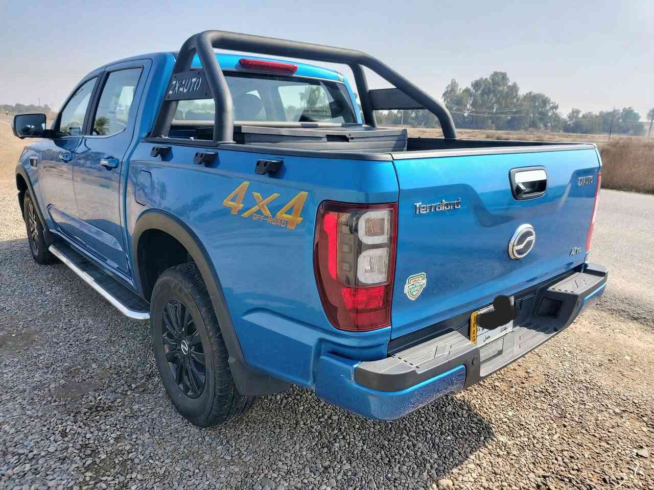 للبيع بيكاب دبل قمارة zx auto نوع  Teralord موديل 2022  محرك  اسوزو 4سلندر ياباني كاز  اصلي تيربو اتوماتيك دبل اكسل ماشية 62000كم بعدها على ضمان الشركة بأسمي .
للاتصال: *********** واتساب موجود 
غير متواجد دائما على الماسنجر
