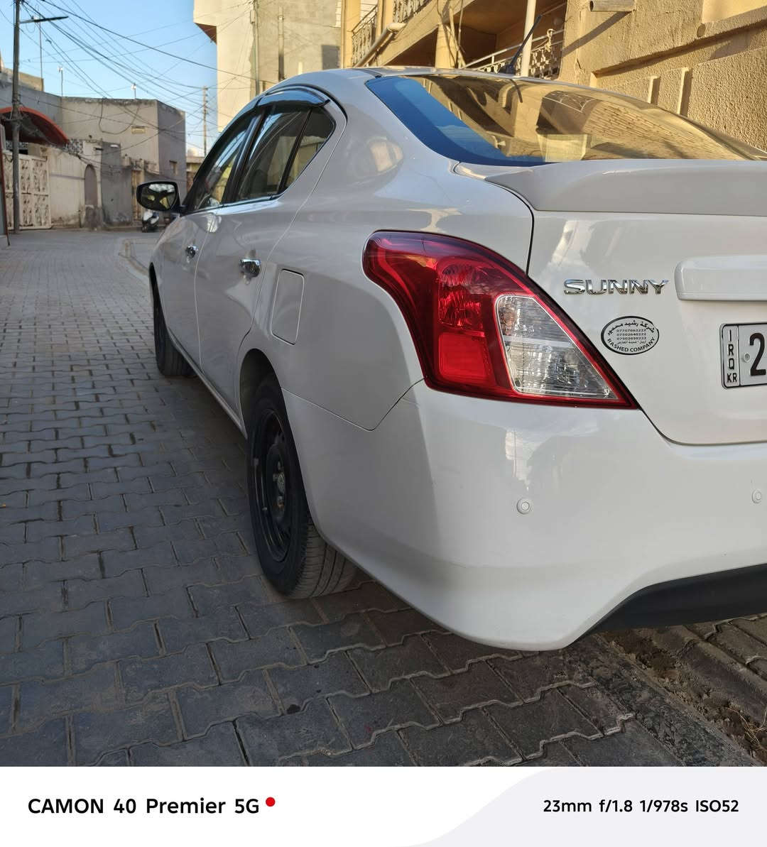 السلام عليكم
نيسان سني 2025
السيارة بيهه بس بارد بربع جاملغ الامامي
العنوان السماوة
السعر_122وبيهه مجال
***********
