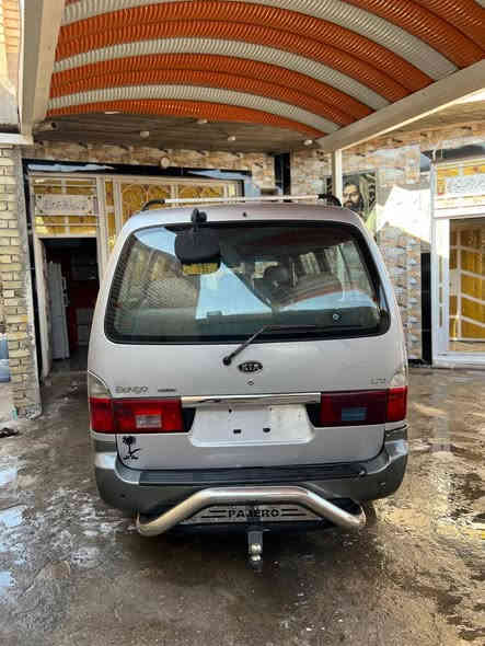 كيا منغولي 2006 للبيع السياره اصل مسكر 4000 مكينه وكير مكفولات شواصي بلاديه وجديده بأسمي تحويل مباشر رقم قادسيه مكفوله من الكص والضربه العنوان بغداد ***********
