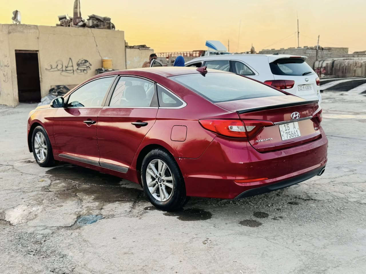 سوناتا 2016 امريكي جد دي اي رقمه انبار مشروع وطني يداور بكل المحافضات مصبوغه عام بيه جاملغ يمنه والبنيد طاير ع قماره مكينه كير مكفولات ومكفوله من الكصه والتكم مكينته 1600 تيربو 
93 $ سعره نقصه حداديه اماميه نص عمر وكمبريسر فقط ترايك وين متريد
بابل القاسم ***********
