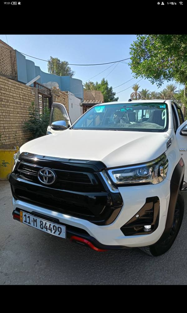 السلام عليكم 👋
هايلوكس : 2024
 TRD V6 4000 
TRD
ماشية: 31 الف 
رقم:  بغداد بأسمي
كفالة
385 وبيهاا مجال 
مكانهاا الديوانية قضاء الشامية
🟥مثبت سرعه 🟥
🟥فورويل ثقيل وخفيف
🟥دفع امامي ثقيل. خفيف
🟥دفع خلفي ثقيل خفيف 🟥8حساسات 
رادار 
السياره فول موصفات 🟥ابل كار بلي
للستفسار
*********** ديوانية, القادسية
