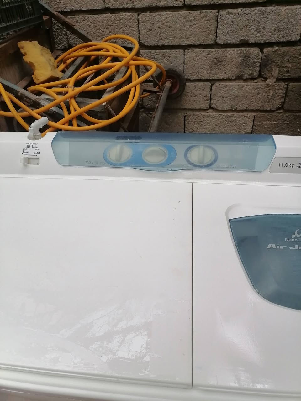 غساله هيتاشي ياباني شرط كلها وضع شركه استعمال قليل نظيف مال سعر ١٧٥ الف ***********
