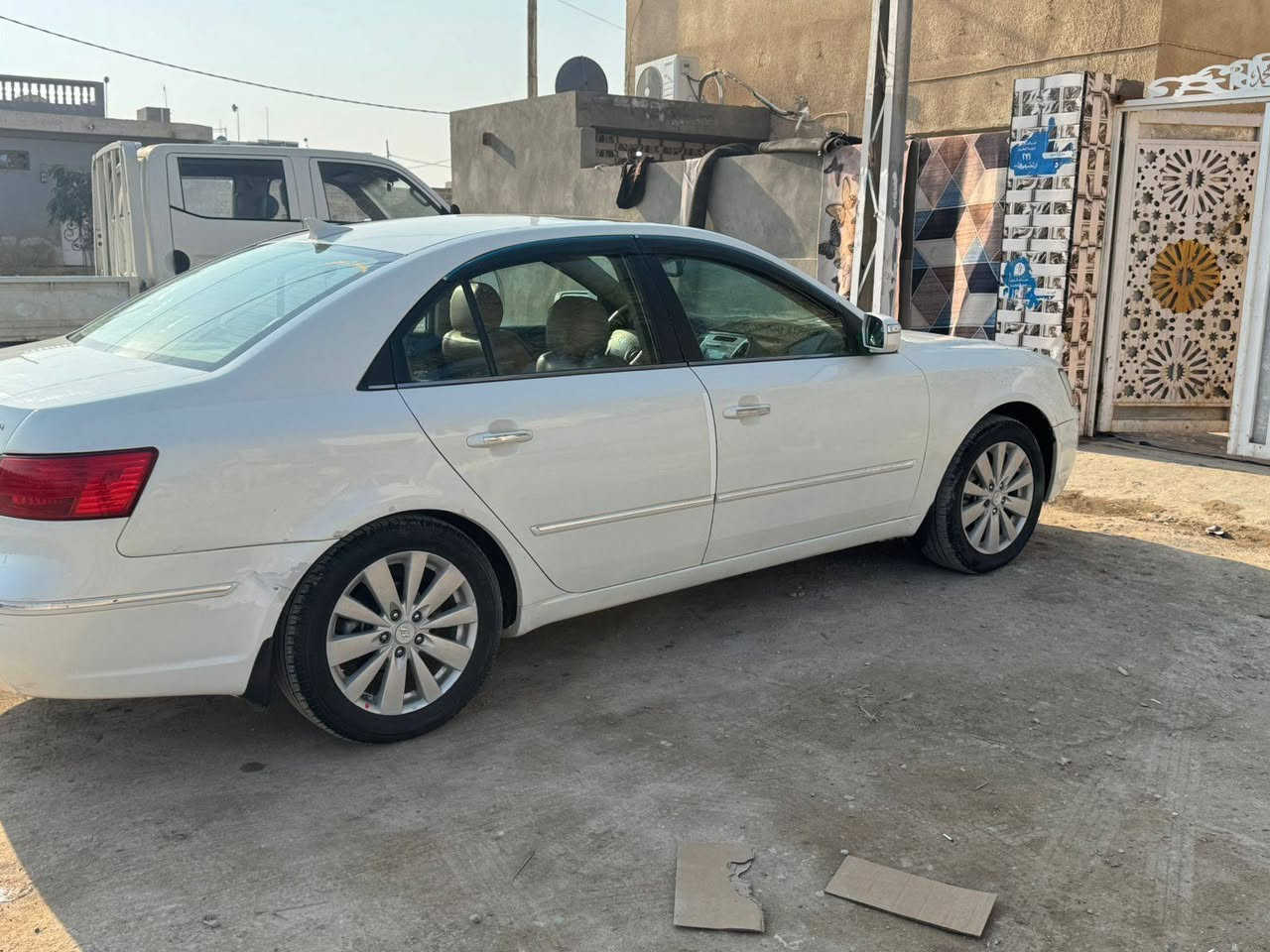 سوناتا 2٠٠٩ امريكي
محرك ٢٤٠٠

رقم بغداد دولي باسمي

صبغ عام بيه تبديل جاملغ الامام  سياره فول مكينه

وكير وحداديه تخم تاير

تدفئه تبريد

سياره حلوه وأحله من الصور

مكان السياره الديوانية

السعر ١١٥

هـ***********
