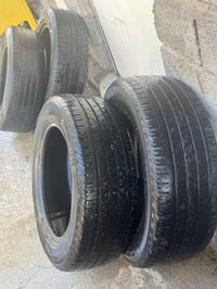 تخم تاير للبيع قياس 235/60/18 زوج كونتيال و وهانكوك وصيني كلهن نقشه مط...