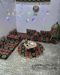 مشغل جمانة الدليمي • كنب • تصميم يدوي