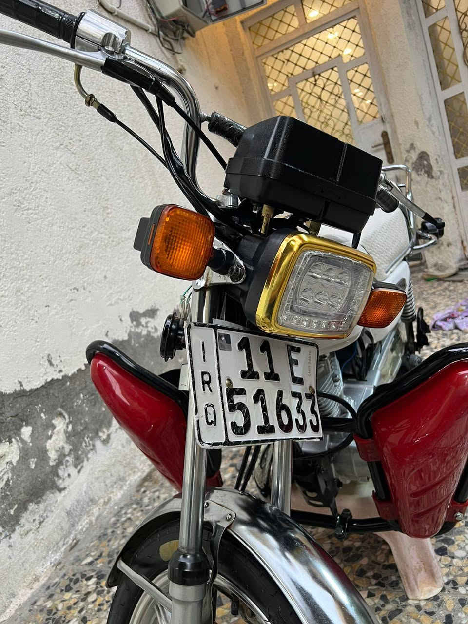 سلام عليكم
دراجة ايراني 4كير  مرقم وجاهز للتحويل

محرك جديد يمكن 3 تشغيلة آلة

كفالة عامة محرك شرط زيرو

 كلشي بيهة شغال مناقصهة شي 

الدراجة  جديدة ب معنى الكلمة 

عنوان  بغداد الشعب 

***********

ال سعر مليون و 400
