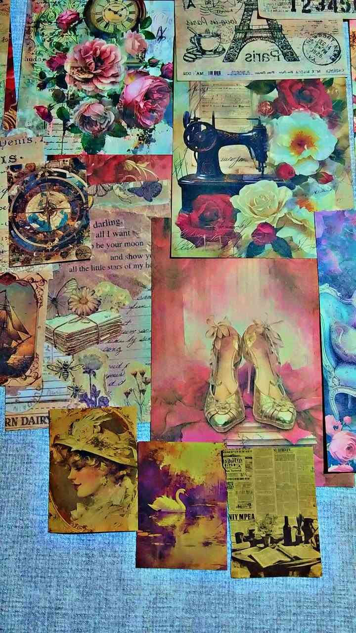 26 ورقة من الجورنال عتيقة الطراز المنوعة
 مثالي لمحبي الحرف اليدوية كـ تزيين بطاقة الدعوة ؛ديكور جدران ؛تزيين هدايا ميلاد * 
السعر ٣ الاف


**إذا كنت صاحب هذا الإعلان وتريد حذفه لأي سبب، رجاءا أرسل رسالة إلى الدعم الفني**