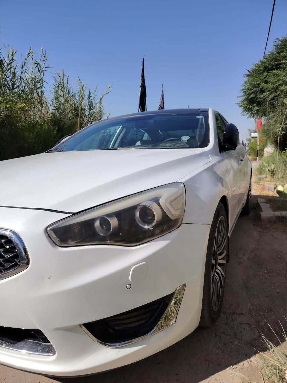 للبيع. كيا. كادنزا 2014.  V6/3500 
خليجي وكاله الگاصد. فول مواصفات 
بدون حادث بيهه بارد  وكلير باب خلف سايق 
محرك مبدل رواجز مفتوح وجه فقط 
كير كفاله من فتح وعيب 
تخم ويل 19 بلادي 
باتري جديد  مواصفات الفول واضحه بالصور ميحتاج اكتبهم 
درايف شفت جدد شادهم قبل فتره 
تخم نوزلات بلادي  
يعني جاهزه 
هزه جديده لل2027 
تحويل شوكت متحب 
مكاني طويريج كربلاء 
***********
السعر 145 وبيهه مجال. ❤️
