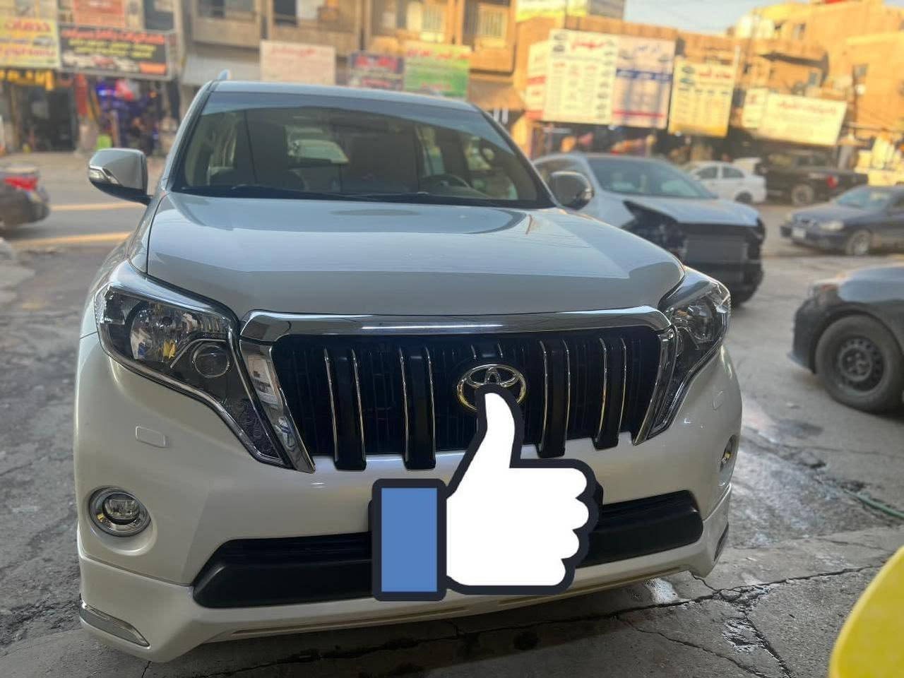 السلام عليكم .للبيع برادو مديل 17 خليجيTXL ساز   مكفوله كفاله عامه رقم بغداد بصمه فتحه حساسات كامره الداخل بيجي ماشيه 106 حقيقي سعرهاا 355 بيها مجال استفسار ‭***********‬
