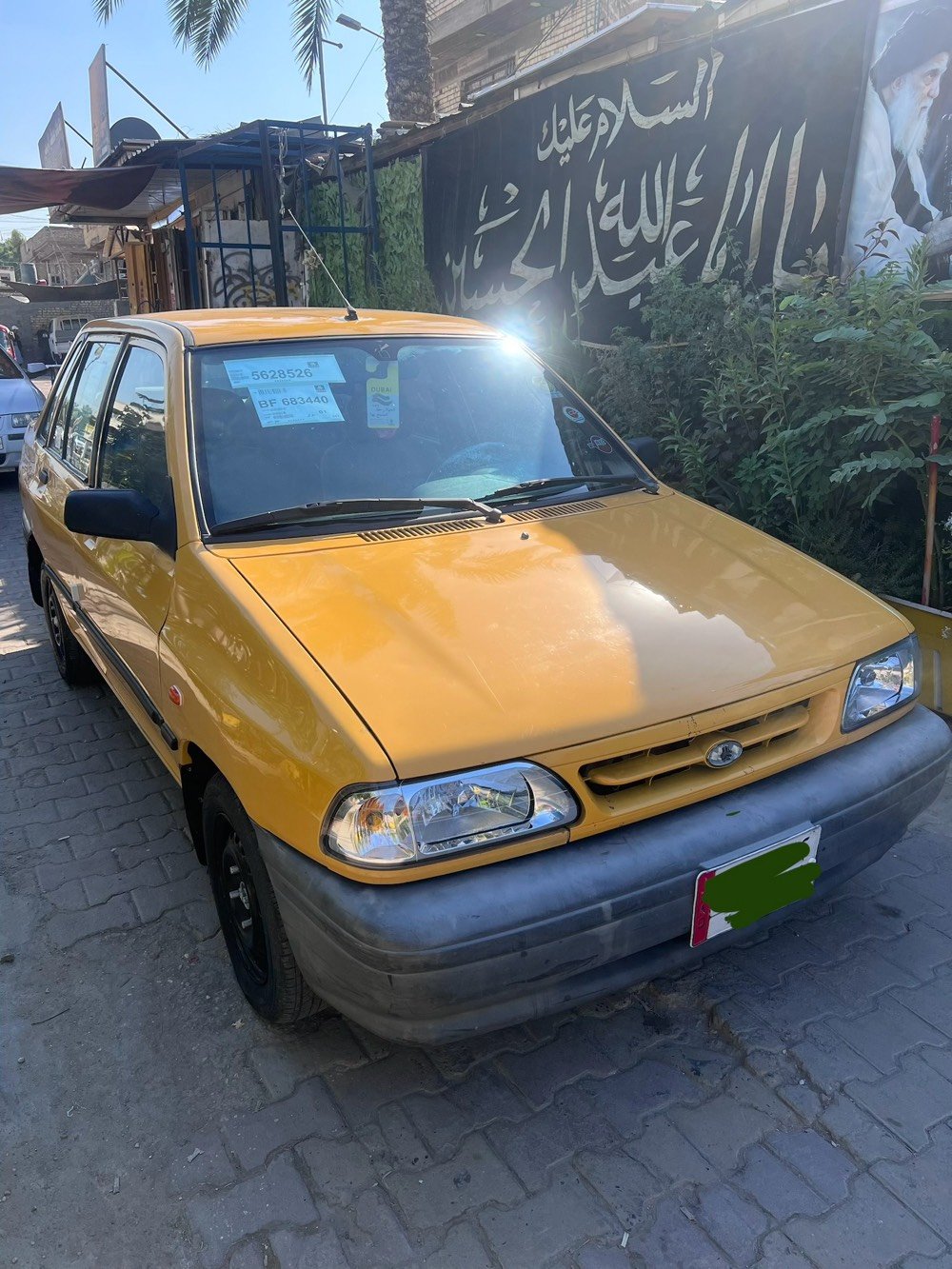 السلام عليكم للبيع سايبا موديل 15 كفاله من الضربه والتبديل شواصي ابلادي محرك كير تبريد تدفئة صدر أمامي اوخلفي جديد تخم تاير رقم بغداد مشروع وطني تحويل مباشر هيئة وغرمات مصفرينها السياره جاهزه مال جناي السعر 38كير مكينه خير من الله لا تبخير ولا تنقيص تبريد ثلج ❄️ مال  جناي السياره شاشه شغاله كامره خلفيه 
العنوان بغداد الرصافه 
اللاستفسار ***********
السعر 38