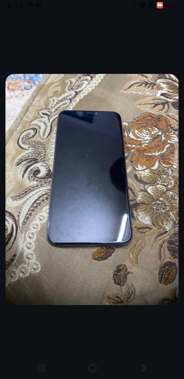 سلام عليكم
تليفون اكس ماكس
كلشي مابي نظيف فقط بطاريه مبدله 100%
والضهر بس كسر شوي 
ذاكره 64
السعر180وبي مجال 
(العنوان رئاسه المعلمين يم صيدليه ركن الرئاسه )الاتصال ***********
