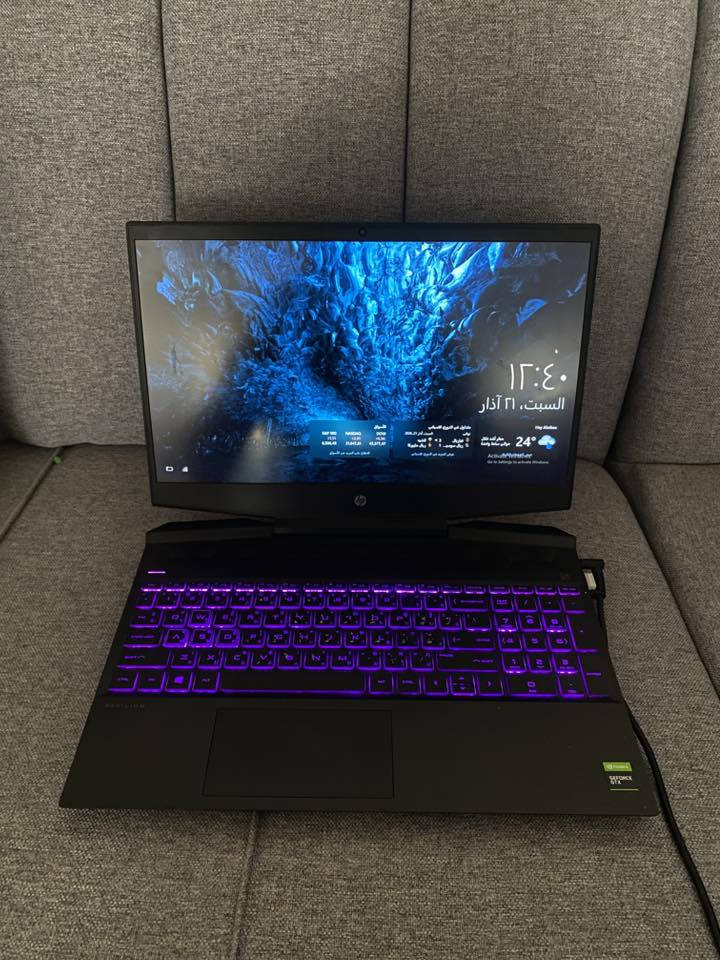 HP كيمنك
i5 10400h
جيل تاسع
رامات8
كارت شاشه1050ti
250SSD
1T HHD
حجم الشاشه15.6
السعر500
تواصل وتساب فقط ***********مكاني نجف
