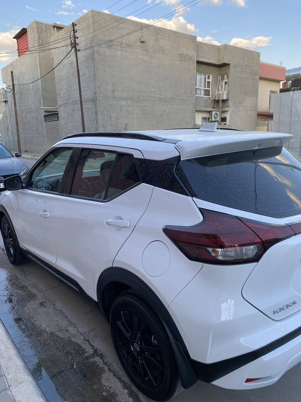 نيسان كيكس موديل 23 مواصفات SR ماشيه 30 الف ميل
كاتي تترقم محافظات الاقليم مع مدة ترقيم 90 يوم 

بونيد صبغ فقط بدون دواخل بدون ايرباك 

هذا رقم الشاصي 3N1CP5DV9PL507605

سعر 139 وبيها مجال كلش بسيط

للاستفسار الاتصال على الرقم 

***********

مكاني كركوك
