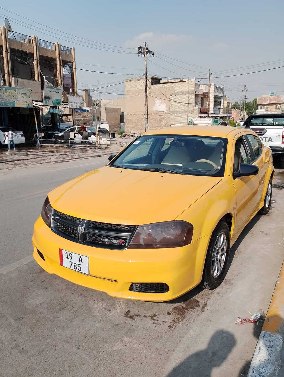 السلام عليكم
سيارة افنجر موديل 2008 
رقم مميز كربلاء مصفرة هيئة وغرامات 
استوها مصبوغه عام 
تحويل ثاني يوم بااسمنا السياره 
العنوان بغداد 
للاستفسار اكثر ع الرقم  
***********
