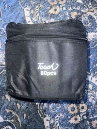 جنطة أقلام تلوين • ٨٠ قطعة • طقم كامل