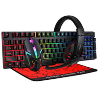 طقم 4 في 1 • R8 RGB • ماوس 1200 DPI