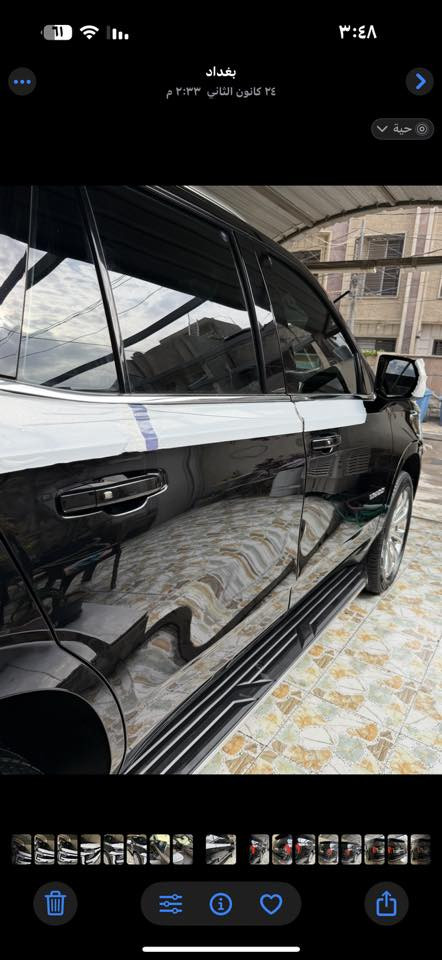 سلام عليكم  
تاهو موديل 2025 شركه المنصور ضمان ٣ سنوات ماشيه 6 الف يعني زيرو كفاله عامه رقم اربيل مميز باسمي وكتاب تضليل من المرور رايدها ب ٦٢٠ وبيها مجال مكان بغداد ***********
