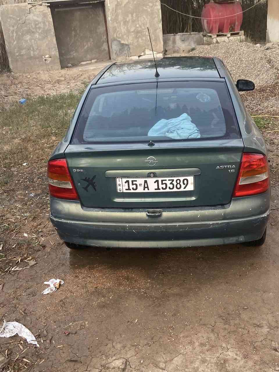 اوبل استره 2002 مشروع وطني هزه جديده تحويل ثاني يوم سياره جديده 
الكشر الخارجي كما موضح خياس مابيها غرفه نضيفه تخم تاير محرك مكفول كير مكفول حداديه خير من الله مكان السياره بغداد اليوسفيه سعر 45 وبيها مجال صاحب السياره 

***********غير متواجد ع الفيس
