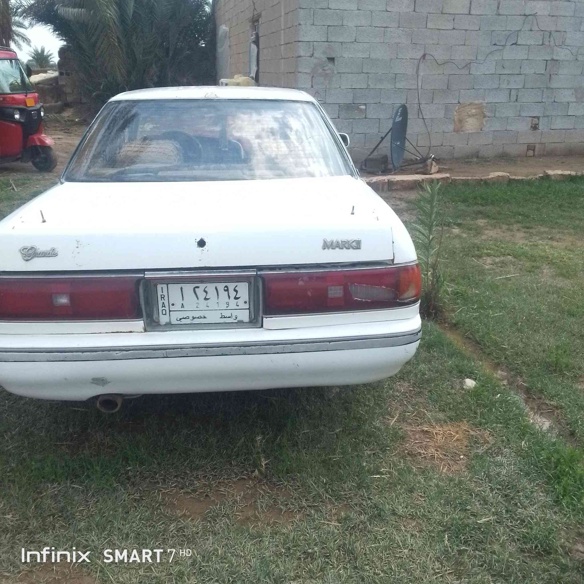 سلام عليكم سياره البيع مارك مسطره موديل 91 سنويه ال 27 محرك ونجي نضيف تفاصيل تصل على رقم ***********
