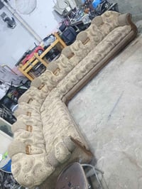 ديوان حرف L • خشب بلوك ثقيل • موصلي