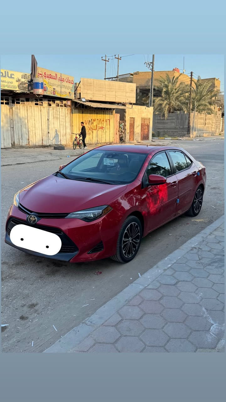 كورلا 2018 امريكي كفاله ضربه وصبغ وتبديل سياره تقرير تعمل وتسير وصورها بالمزاد مشتغله ماشيه ١١٢ الف مداور ثاني يوم رقم انكليزي مواصفات Le مكانها ناصريه للاستفسار *********** او ‭٠٧٧٦ ٧٨٤ ٨٩٠١‬
