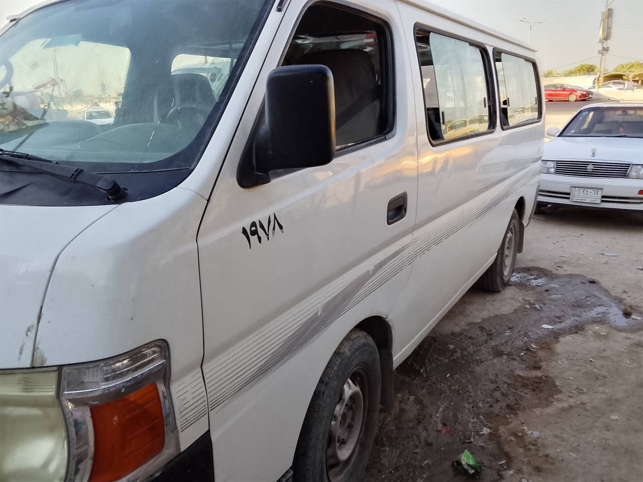 نيسان موديل 12 محرك كير تبريد جاهزه بيها شخط بصفحة طويله وصبغها مكفوله منل ضربه مداور  ثاني يوم مكاني نجف سعر 130وبيها مجال ***********
