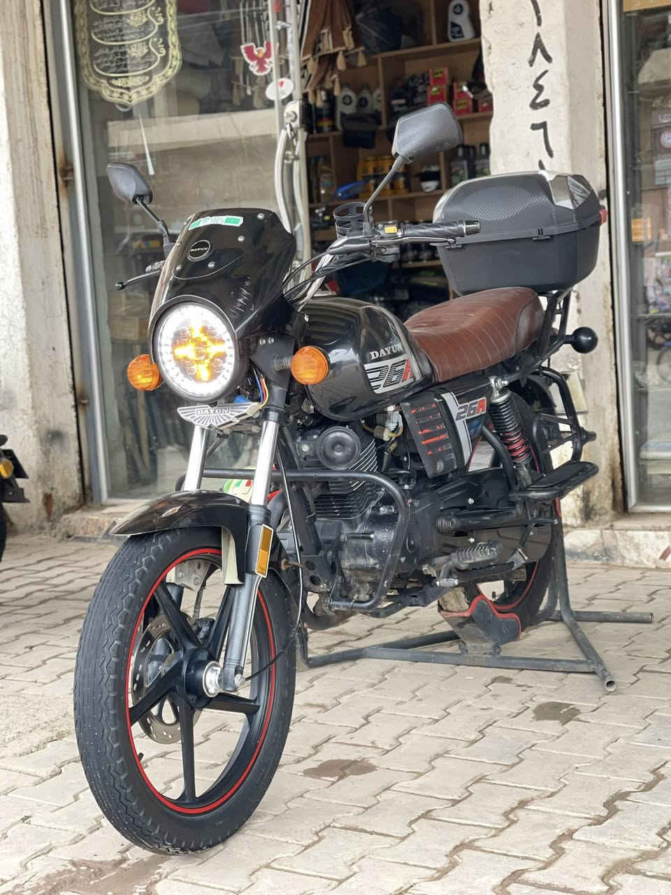 دراجة دايوان نفخ للبيع او مراوس 23
رقم انكليزي

دراجة نضيفة 

سعر مليونين و 400 وبيها مجال كفاله عامه 

*********** الخالص
