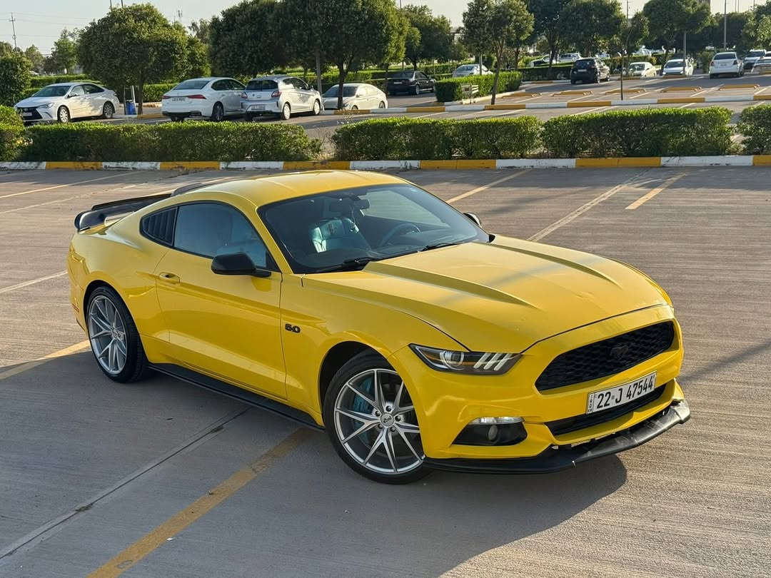 ⁨	Ford Mustang V6 | 𓃗
الموديل : [ 2016 ]
المحرك : [ V6 / 3.7 ] 
الگير : [ أوتوماتيك ] 
اللون : [ أصفر - مميز ] 🌻
الحالة : [ السيـارة وارد أمريكـا ضررهـا البنيـد والجاملغ مبدل نفس اللون والجاملغ الخلفي صبغ فقط ! ]

[ لمعرفة السعر اترك تعليق داخل المنشور وسوف يصل اليك مباشر عبر رسالة نصية ] 📥

[ الـــــمـــواصــفـــــات ]

- السيـارة مواصفاتهـا الـ V6 الاعتيادية أو المعروفة 

[ الاضـــــــافــــــاات ] 

- ويـل NICHE ( تـو سايـز ) 
- بـك لايـت شكـل الـ 2020 
- لحيـة أمامية سيـرڤيني 
- سبويلـر شيلبـيي
- أضاءة داخلية LED متغيرة الوان 

الموقع : [ أربيـل ] 📍

للتواصل واتس اب او اتصال : [ عربي *********** - كوردي *********** ]

#ford #ford_performance #mustang #v6 #yasser_erbil⁩
