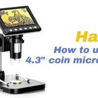 مجهر رقمي • شاشة ٤.٣ إنج • جديد