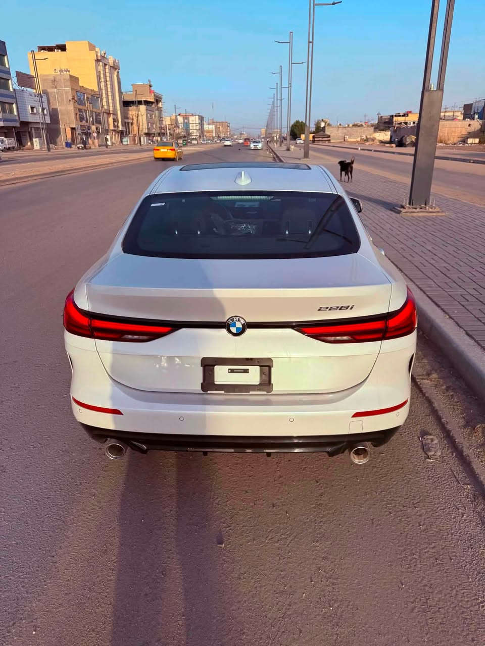 للبيع
Bmw الفئة الثانية موديل
الممشى ١٥،٠٠٠ كيلو فقط جديدة 
فول مواصفات بدون رقم فحص موقت 
السعر. ١٩،٠٠٠$ 
حادث بنيد وجاملغ تعديل بارد  
***********
