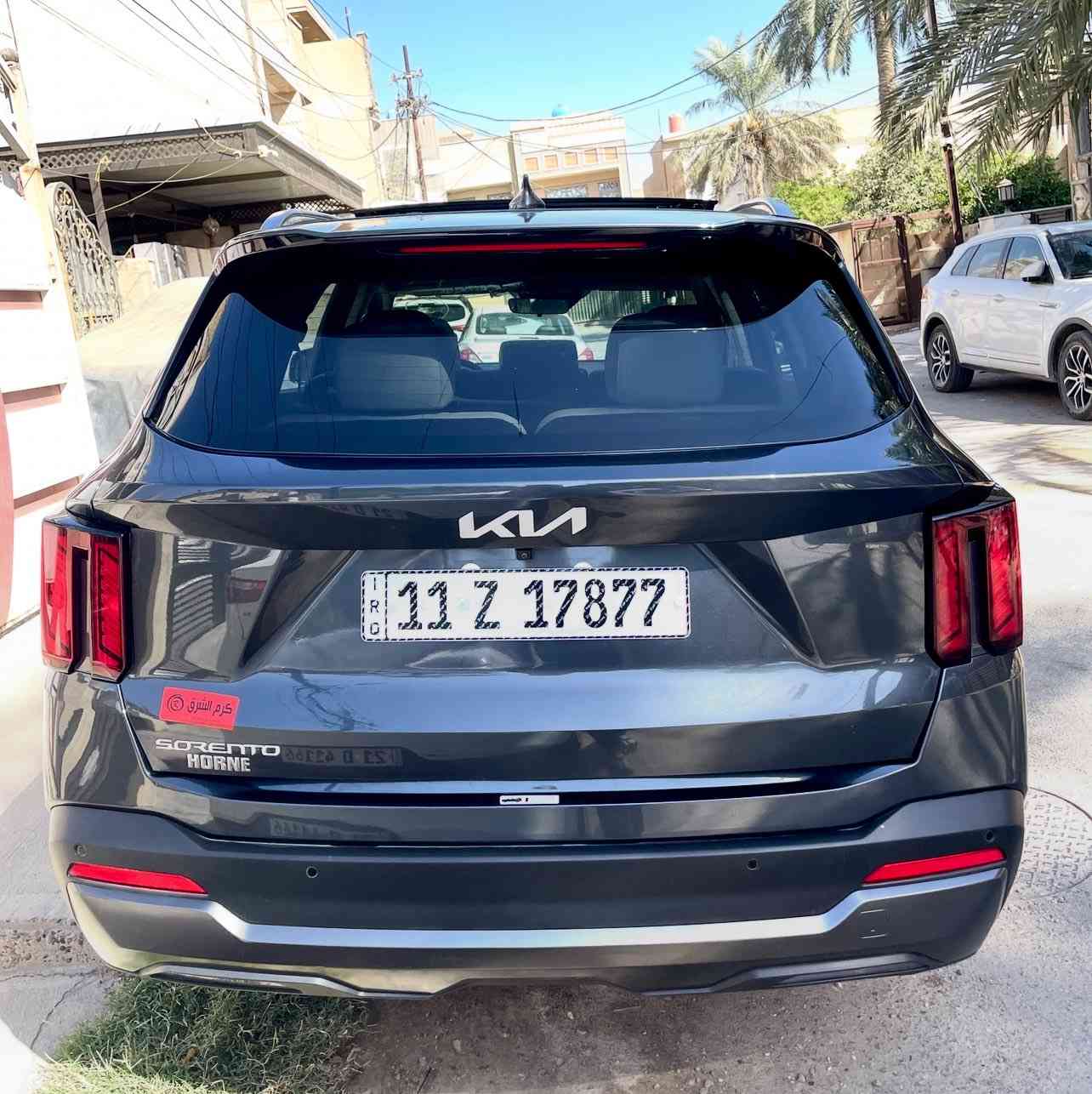 كيا سورنتو 2024 الجاملغ مضروب والباب فقط مفتوح بدون دواخل نهائياً جاملغ شديتله بلادي ونفس اللون جبته بس نصبغ كله والباب بلادي امريكي يعني قطعتين صبغ فقط وبجم كبس بلادي والسيارة مناقصه برغي جديدة جداً مكفولة حتى من الشخط ماشية 13 الف يعتبر قليل الممشة
ورقم بغداد الجديد اب اسمي تحويل ثاني يوم
المواصفات:
بنوراما 
بصمة تشغيل مع بصمة ابواب
كشنات جلد ابيض مع كرسي السائق كهرباء
تدفئة بالكشنات
7 راكب السيارة  
رادارات 360 درجة‌
حجم المكينة 2500
شاشة ابل كار بلي
شحن واير ليس
هاند بريك دكمة
اوتو هولد
تحديد مسار وقيادة ذاتية
تشغيل عن بعد
توصيل usb بالكشنات
لايت زينون LED
السعر 265 وبيه مجال قليل
للاتصال
***********
‏‌‎
‏‌‎
