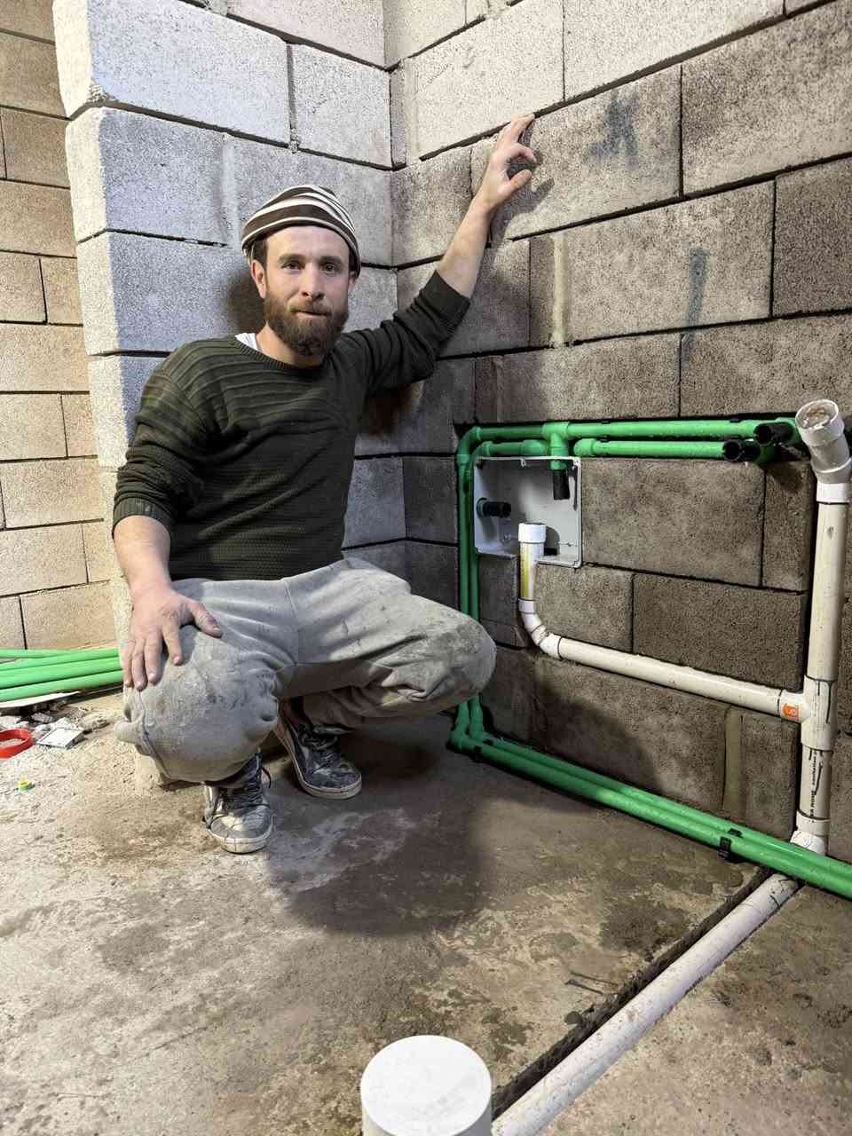 تاسيس مجاري في موصل حي فلاح ***********
