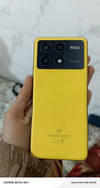 هاتف للبيع بوكو 6xبرو 5gالنضافه 90زلغ مابي 350 وبي المجال بدون ملحقات ...