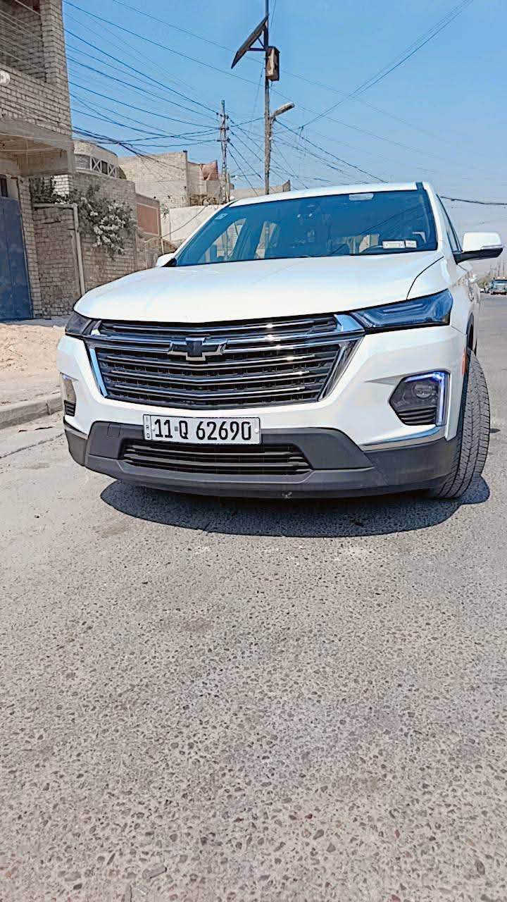للبيع ترافرس 
2023 LT
بصمه اربع أبواب
جنطة كهرباء 
تبريد 3 قطع 
شاشة قاصة  حجم كبير 
7 راكب سياحي 
نظام مانع تصادم 
نظام تحديد المسار 
سايد بريك كهرباء   
تدفئة كشنات الصدر  ماشيه ٥٢ الف كم تبديل بنيد فقط وصبغ ربع بلجاملغات الاماميه
6 سلندر 3600 كامرات خمس كامرات 360 كشن السايق كهربائي
مكان السيارة البصرة 
للاستفسار الاتصال *********** او***********
السعر ٢٤٥ وبيه مجال البصرة, العراق
