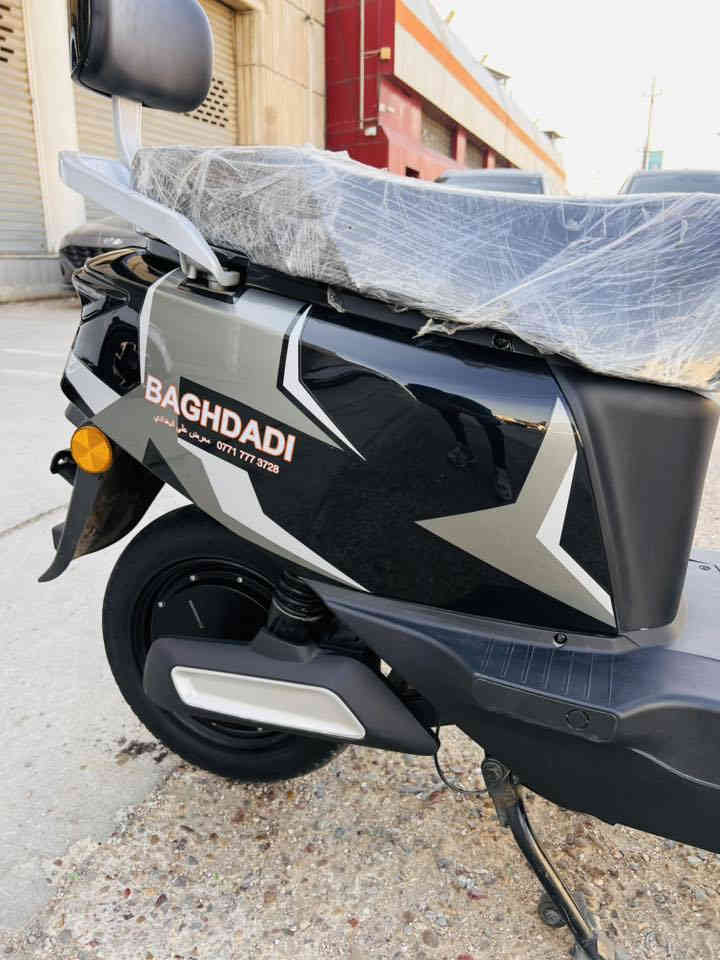 سلام عليكم دراجه شحن نوع 318 موديل 2025 ملف 2000 عدد البطاريات 6 
عدد النمر 4 عدد البصمات 2 
الدراجه جديده بمعنا الكلمه كله ع فحص  
شاشه كبيره السعر 675 وبيه مجال مكاني بغداد ***********
