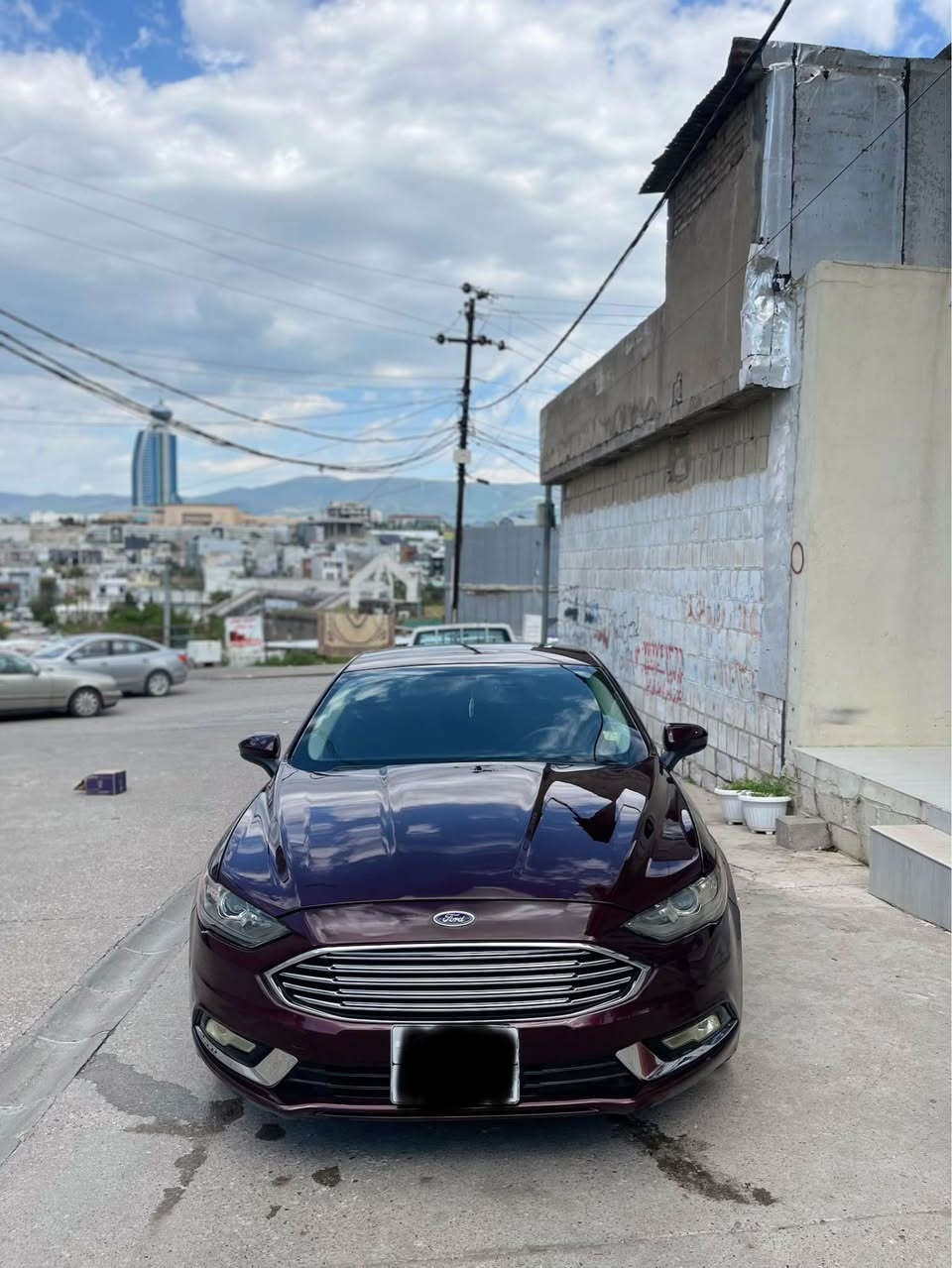 Ford fusion 2017
سعر به لاش
فورد فيور 2,5 SE
سه يارەكه بەس ماشالله ئەويێت لۆك لۆكه  
٤ جام ئوتو
به سمه
تەحەکوماتی سەر سوکان 
تەحدید سورعە
ته بريد مه ركه زى
گێر ماوس
گێڕو مه كینەى نه كراوەتەوه به شەرت
پێشو دواى تازه داكيراوه
تەقەو ڕەقه به شەرت
تازه پۆليش كراوه
سه ياره كه له رەسمه كان جوانتر نه بو مه يبه
سه يارەكه پێنج پارجە ى بوياغه ئەرباگ کەپسە
ته حويلو غه رامه به شەرت سعر:- 95 معامه لە
شوێن:- سليّمانى
*********** السليمانية, العراق
