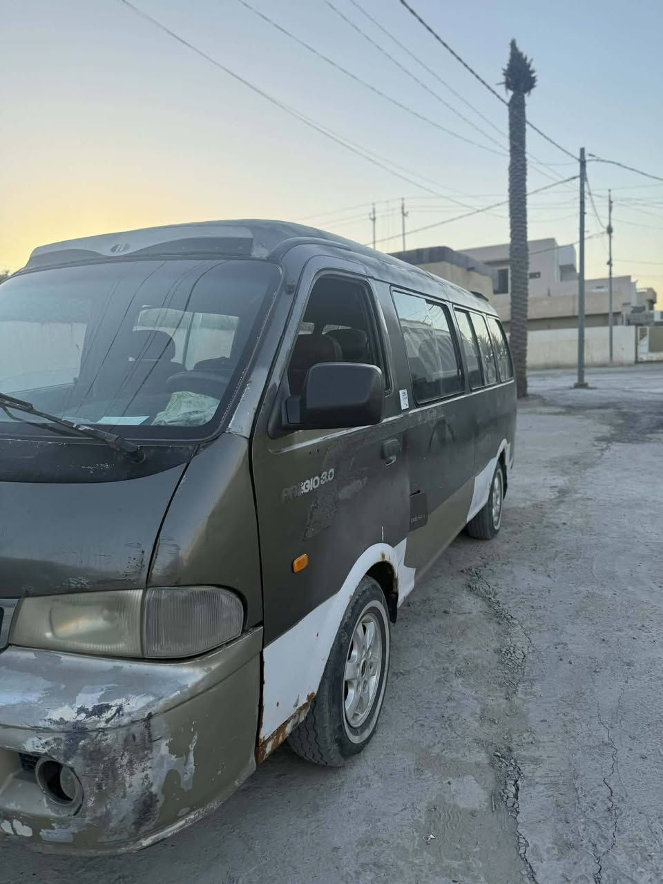 سلام عليكم للبيع فقط كيا بريجو 14راكب رقم بغداد بسمي سنويه مشروع وطني السياره صارلها عندي 10سنوات  محرك 3000 مكفول كير مكفول اكسن مكفول شواصي مكفوله السياره حلوه وناعمه صبغ حزام بدون قماره ماييها ضربه مااجاوب خاص ولا تعليق اتصل واني بخدمتك ‏ ‪***********‬‏ ابو فاروق السعر 87 بيها مجال
مكان السياره بابل ال سكندريه الحصوه 
سلام عليكم للبيع فقط كيا بريجو 14راكب رقم بغداد بسمي سنويه مشروع وطني السياره صارلها عندي 10سنوات  محرك 3000 مكفول كير مكفول اكسن مكفول شواصي مكفوله السياره حلوه وناعمه صبغ حزام بدون قماره ماييها ضربه مااجاوب خاص ولا تعليق اتصل واني بخدمتك ‏ ‪***********‬‏ ابو فاروق السعر 87 بيها مجال
