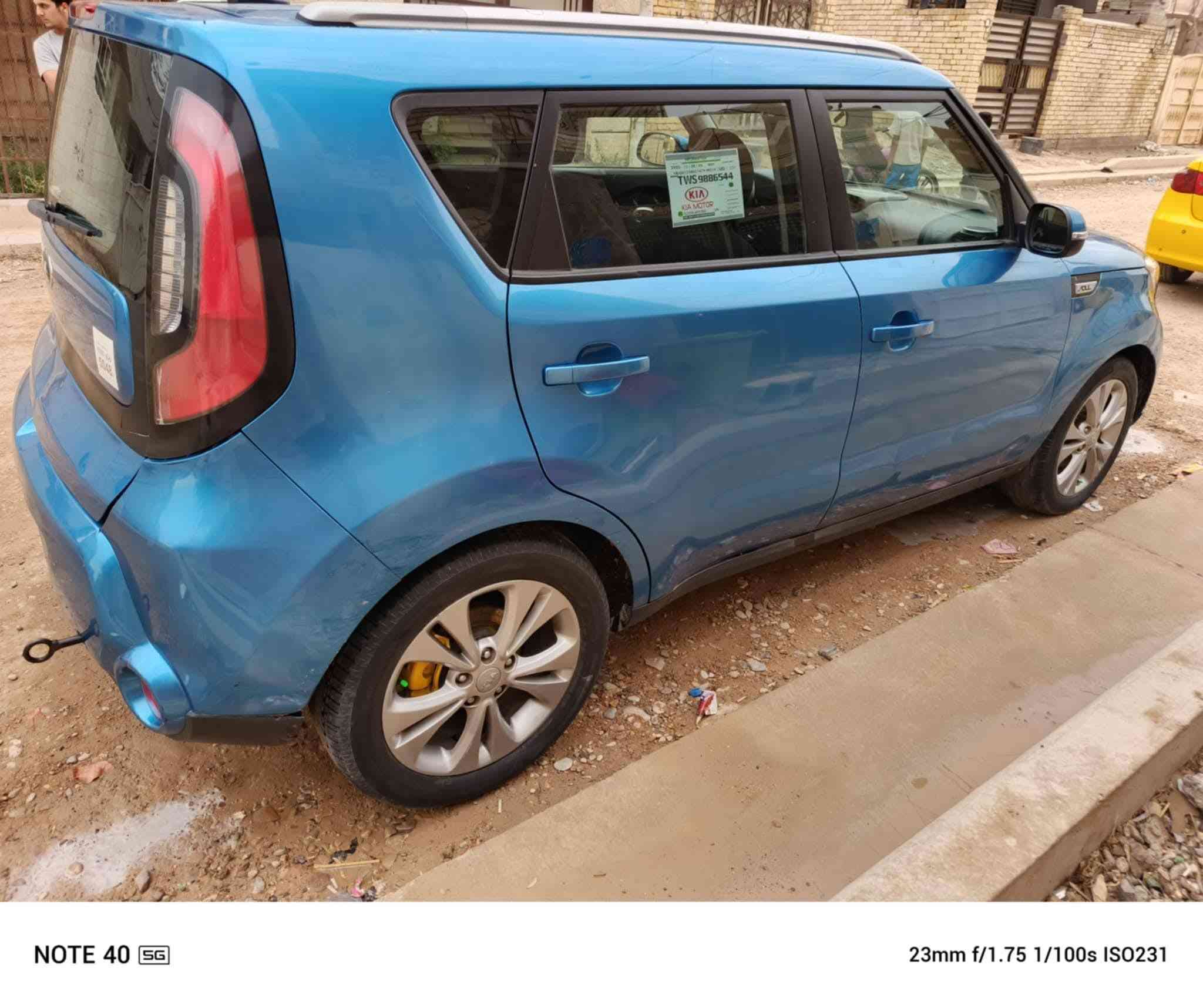 سلام عليكم. للبيع كيا سول رقم بغداد  انكليزي بأسمي موديل 2015 امريكي حادثها جاملغ وبنيد وبالعراق بيها صفحه مرشوشه كلير السونار وصور الحادث موجوده ويه الصور. مواصفات تحكم ستيرن جهتين ثلاثة انضمة قيادة نظام إيكو اشاير مري مانع انزلاق كير ومكينه مكفولات سياره جاهزه السعر 103 وبيها مجال جداً بسيط
للأتصال ***********
