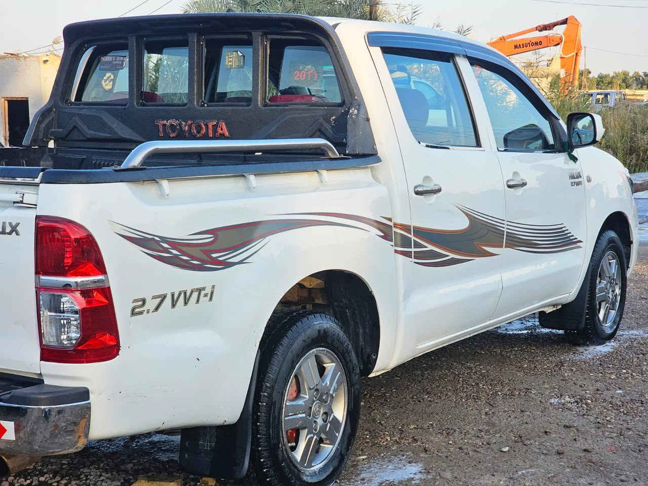 🚨🚨 للبيع هايلوكس فلاونزة   🚨🚨
📅 موديل: 2011
🇰🇼 مواصفات: كويتي أصلي
🔢 شاصي: 19
⚙️ قير + مكينة: كفالة وعلى وضع الشركة
🛠️ حدادية: بلكارتون 
🛞 تايرات: جديدة
✨ نظيف جدًا جدًا — استخدام شخصي
📍 الموقع: الناصرية – قضاء الدواية
💰 السعر: __148___ (وبيه مجال )
📞 للتواصل: ‏‪***********‬‏
📸 كل التفاصيل موضحة بالصور وبالسونار 
رقم ذي قار وكاله او تحويل بليعجبك
