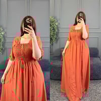 دشداشه نسائي • كشمير • مقاسات 2x-5x