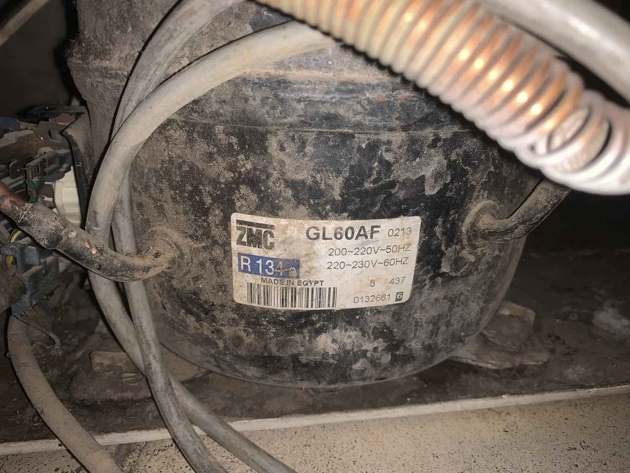 موطور ثلاجة لببيع  ***********
