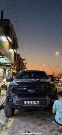 شلونكم شباب فورد f150 XLT ٦ سلندر تون تيربو مرفع ومزود من امريكا وشكل ...
