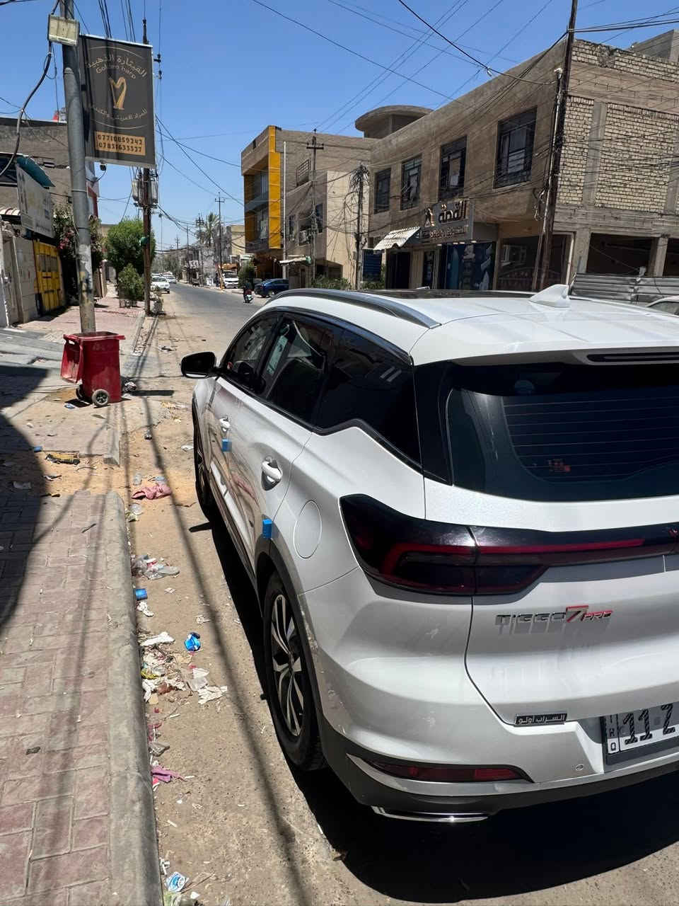 شيري تيكو ٧ برو 
موديل 24
ضمان شركة السراب 5سنوات 

ماشيه26,000km  
رقم بغداد دولي بأسمي 
شرط التحويل 

فول مواصفات لاكجري
بنوراما 
رادار 
أشاير بلمري 
كروز سرعه
حساسات هواء تاير
4كامرات 360
تحكمات ستيرن 
تبريد قطعتين 
شحن لاسلكي 
شاشة عربي تدعم كار بلي 
هاند بريك بصمه 
اوتو هولد 
وضعيتين قيادة ايكو و سبورت 
وضعيه قيادة مال منحدرات 
تبريد مناخين لمس
كشنات جلد تدفئة كهرباء
4 جام كهرباء 
اشاير بالمري 
ترحيب عن الاقتراب
تشغيل عن بعد
صندوك كهرباء
السعر 25مليون و500
بيها مجال بسيط
عنواني بغداد الكريعات 
***********

