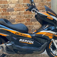 دراجه pcx بي سي اكس جيل اول الدراجه نضافه فول مكفوله من كلشي  كفرات مب...